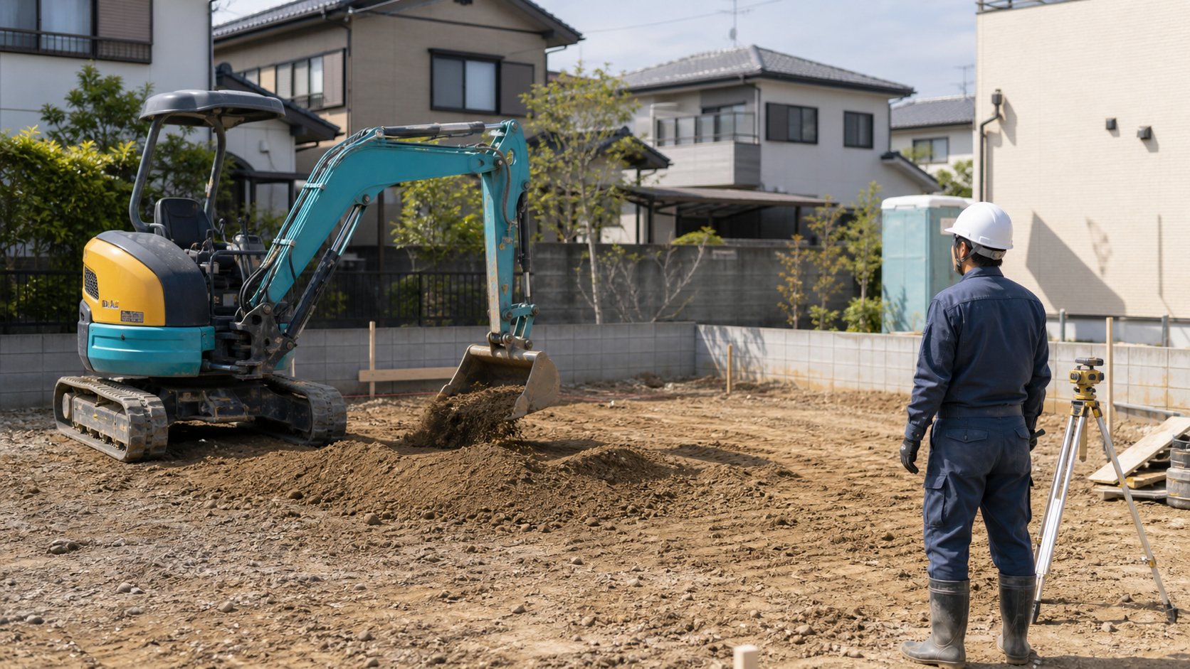 宅地造成工事のイメージ