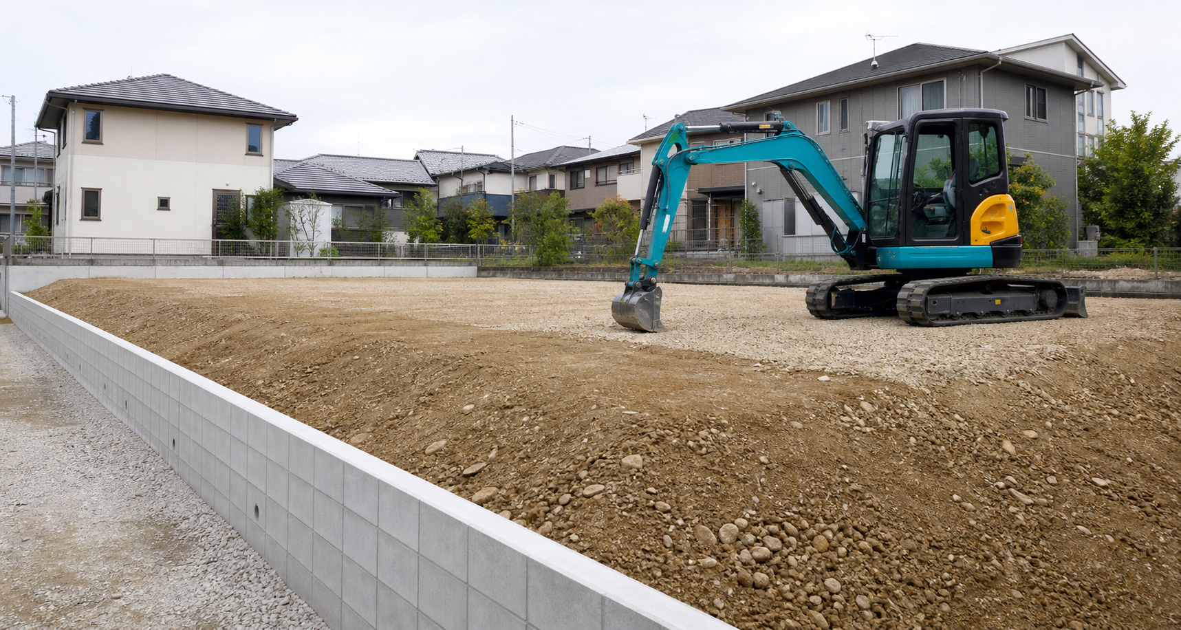 宅地造成のイメージ
